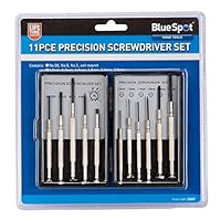 Blue Spot 12607 精密螺丝刀（11 件）