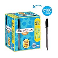 Paper Mate InkJoy 带盖圆珠笔 中等粗细笔尖 80 + 20 Stück 黑色