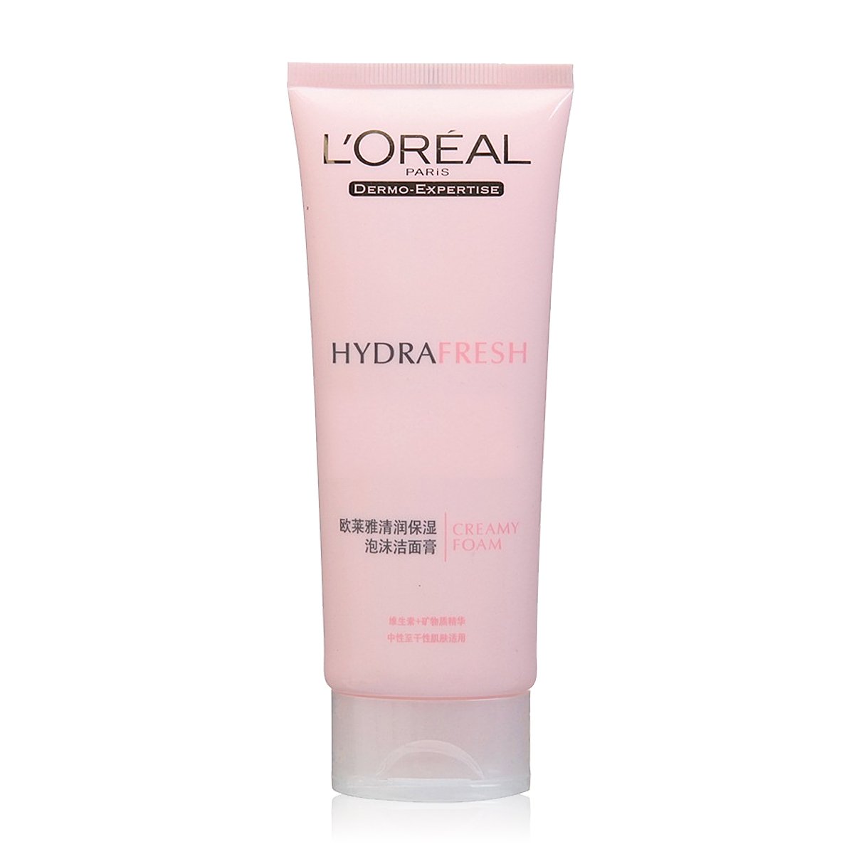 loreal paris巴黎欧莱雅清润泡沫洁面膏(中性至干性)100ml