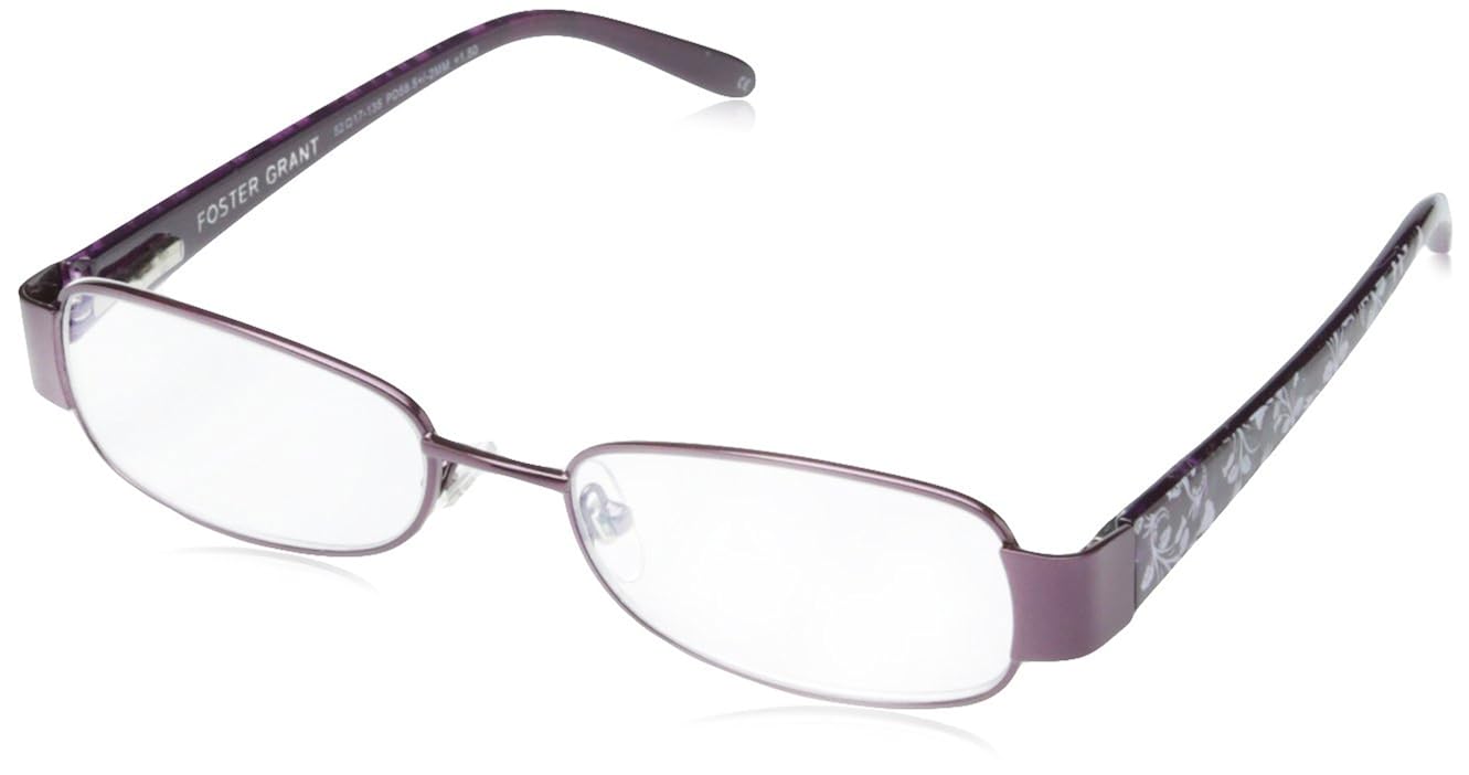 foster grant 水晶视野糖精华椭圆形老花镜