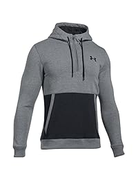 Under Armour 安德玛 Threadborne 男士半拉链连帽卫衣
