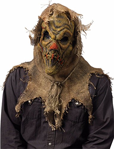 scarecrow gunny sack mask - natural 美国直邮 【亚马逊海外卖家】