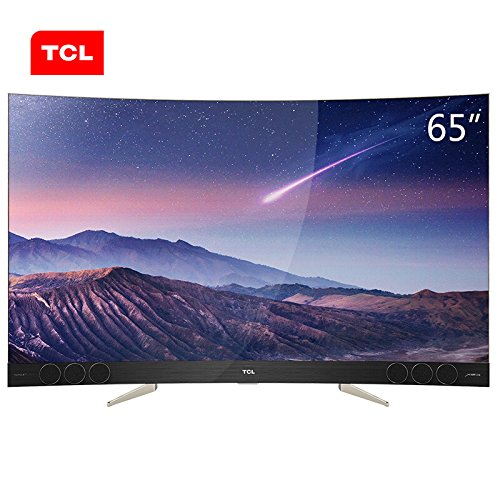 【全国可安装】tcl 65x3 65英寸 4k超高清 内置哈曼卡顿音响 纤薄曲面