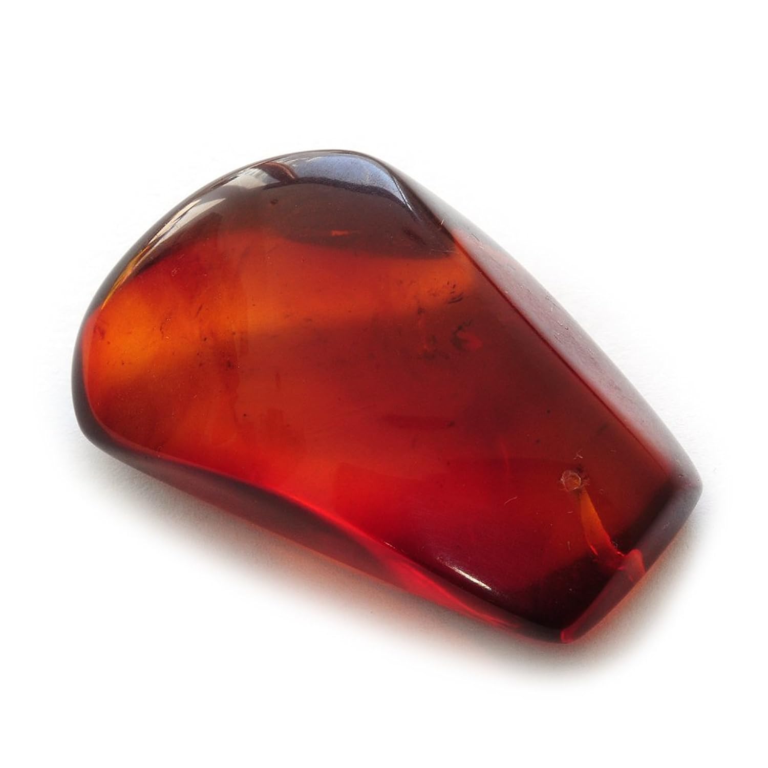 秀玉阁 缅甸天然血珀琥珀裸石挂件