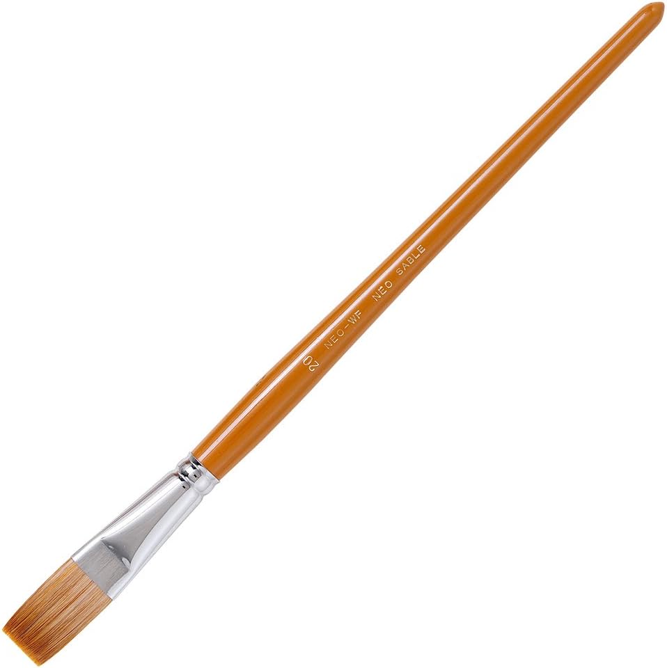 vangogh 水彩画笔 neo sevelon 平底 20号