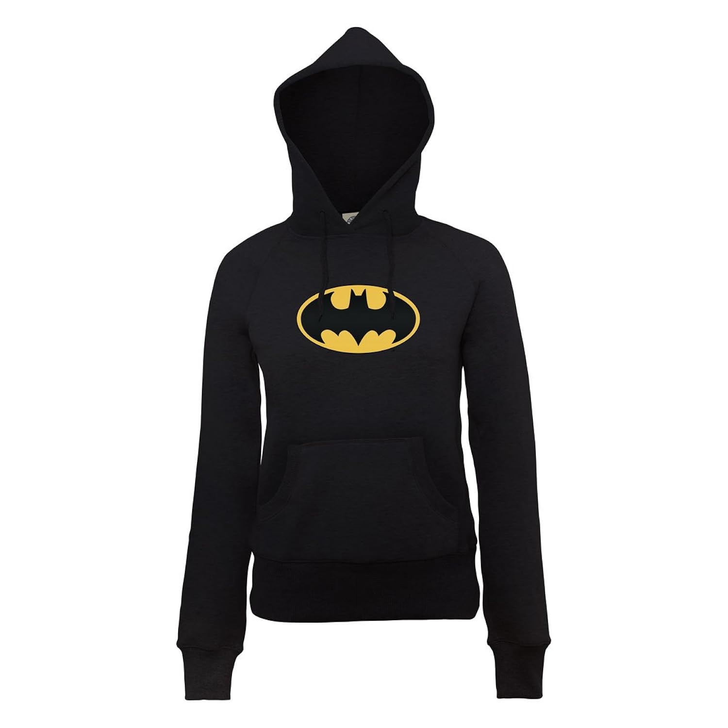 dc comics 女式 official 蝙蝠侠标志长袖连帽衫