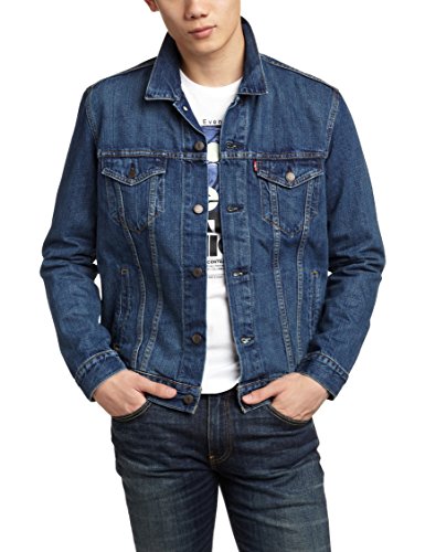 处女贴＋真人兽：泰国 Levi‘s 李维斯 Trucker 男式 牛仔服 72334-0137 开袋