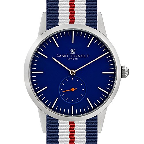 【礼品钟表】smart turnout signature mens quartz watch with blue