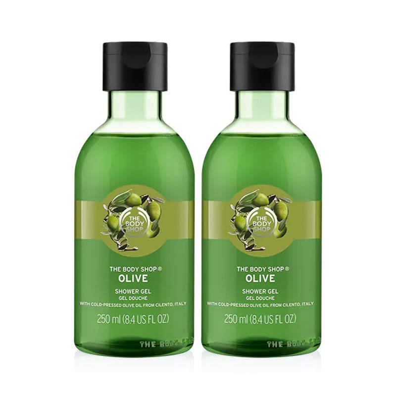 the body shop 美体小铺 橄榄沐浴露250ml*2 (不同版本随机发货)