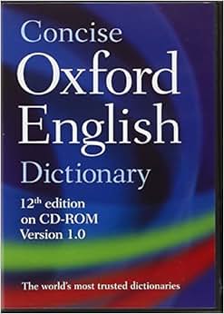 《concise oxford english dictionary: cd-rom edition, windows/mac