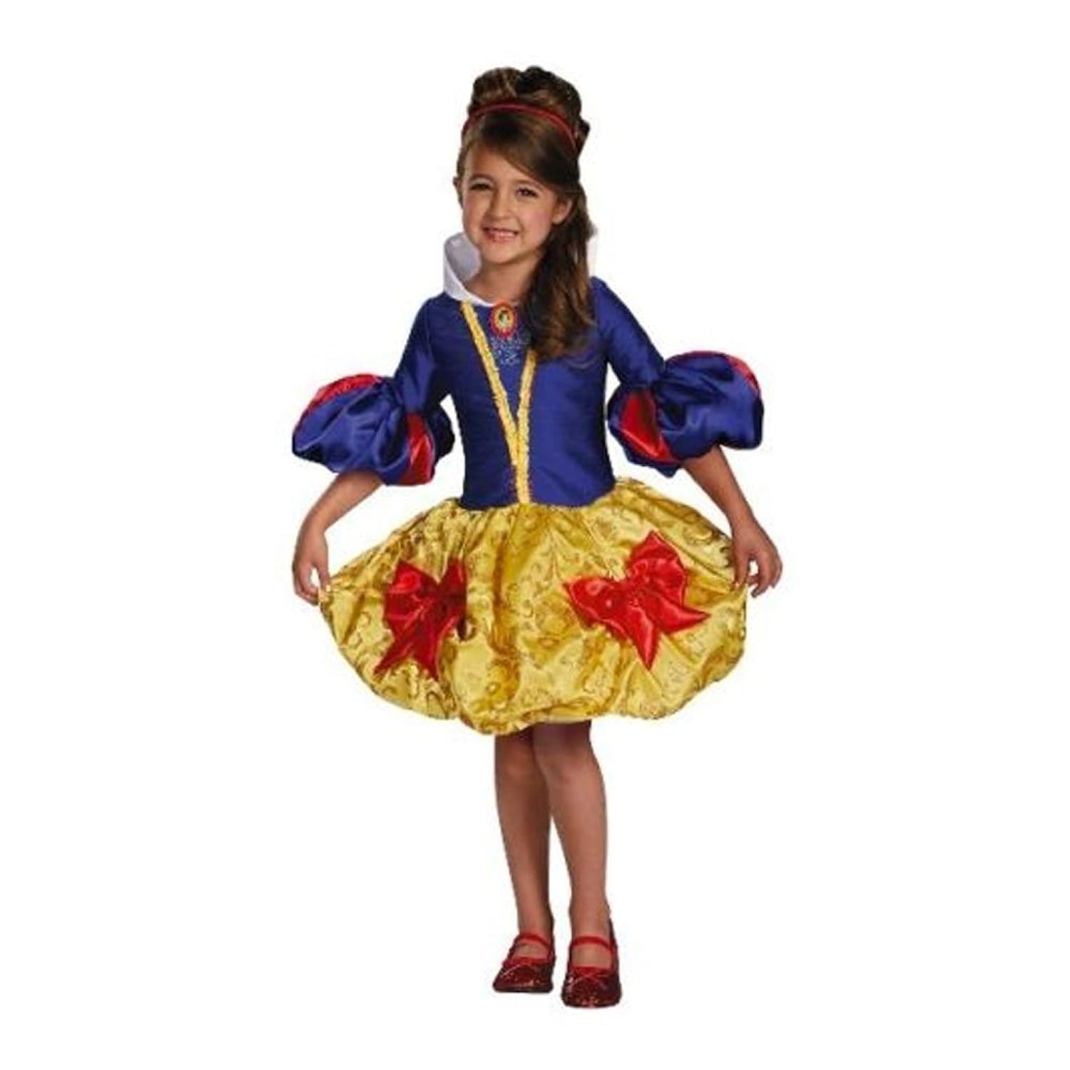 女孩迪斯尼公主白雪公主 couture 服装尺码中号7 – 8 x