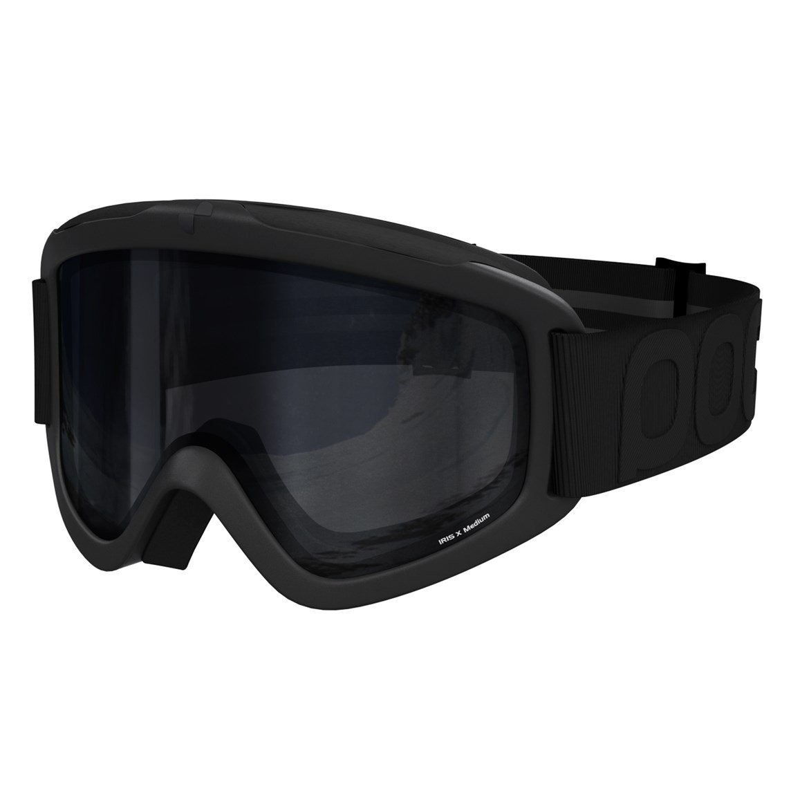 poc iris x 全滑雪护目镜,黑色