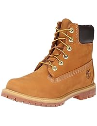 Timberland 添柏岚 女式 明星同款户外防水经典牛皮登山鞋大黄靴 10061