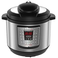 Instant Pot LUX80 8夸脱/约7.568升 6合1多用途可编程高压锅，慢炖锅，电饭煲，炒锅，蒸锅和加热器