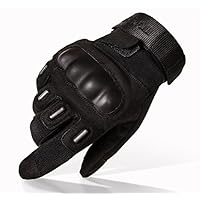 TitanOPS 全手指半指硬关节摩托车军事战术战斗训练*射击户外手套