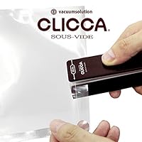CLICCA(CLCCA) 便携式 USB充电式・带磁扣 (快干*耐热袋、其他包装袋的再密封) CLHS1-BN