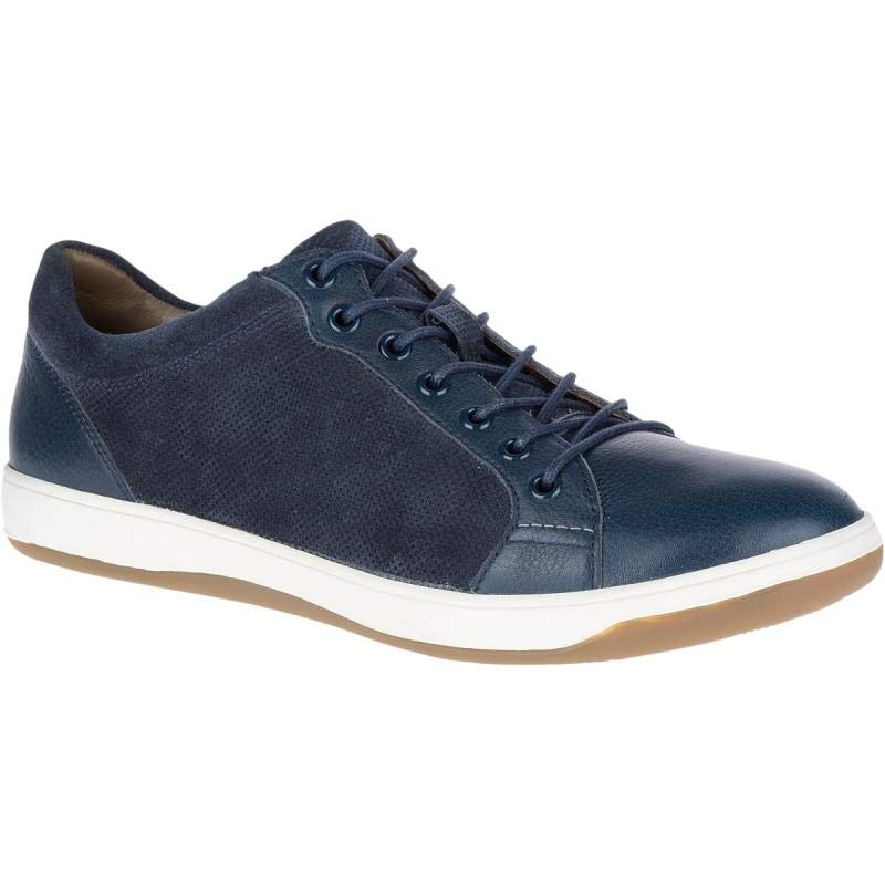 hush puppies暇步士男鞋休闲鞋圆头系带低帮hm01643 navy leather