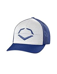 EvoShield XVT 可调式帽，宝蓝色/白色 - 小号/中号