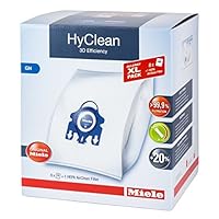 Miele 美诺 XL 包 – 8x Miele Hyclean 3D GN 真空袋 + 1 Miele Hepa 过滤器 SF-HA 50