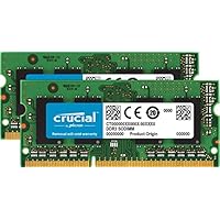 Crucial 美光 CT2C8G3S186DM DDR3L 1866 MT/s (PC3-14900) SODIMM 204-Pin Mac 内存(16GB Kit- 8GB x 2)