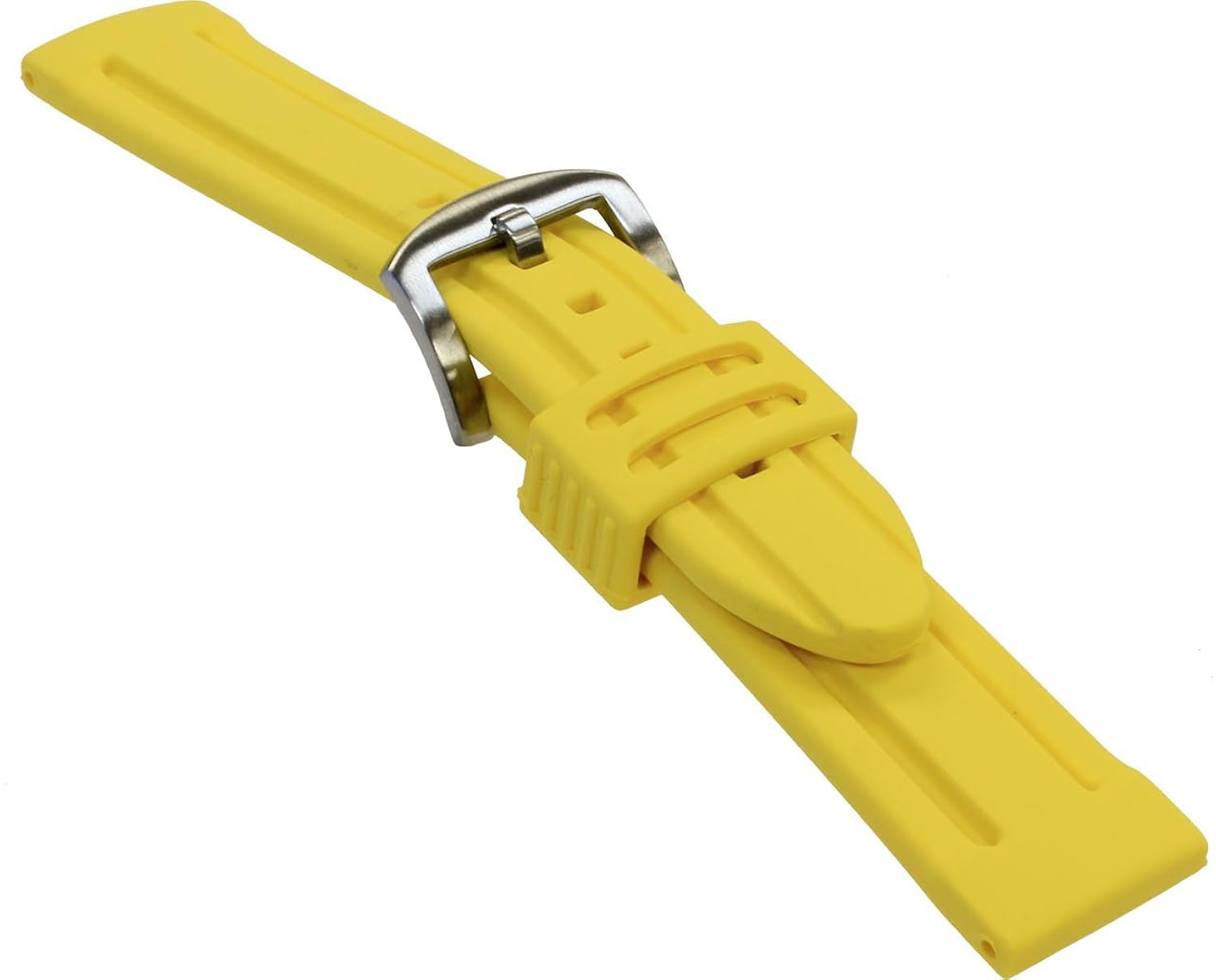 [ ] 小鹿斑比 bambi 硅胶表带黄色22 mm bg007y - u