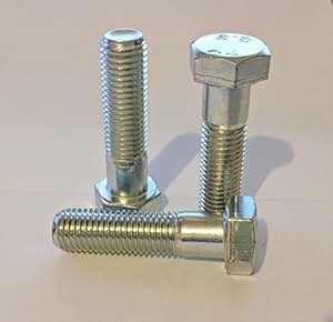 高强度六角头螺栓 - 自色 m16 16 毫米 x 60 毫米(5 件装)