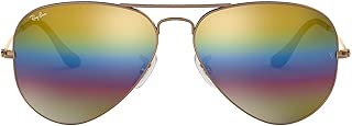 Ray-Ban 雷朋中性款 RB3025 飞行员偏光太阳镜 55mm