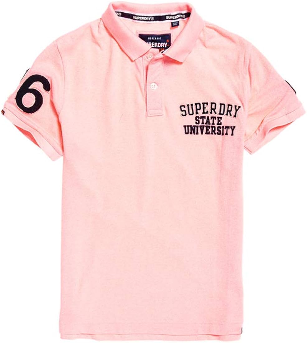 superdry 男式经典超高速皮克 polo 衫