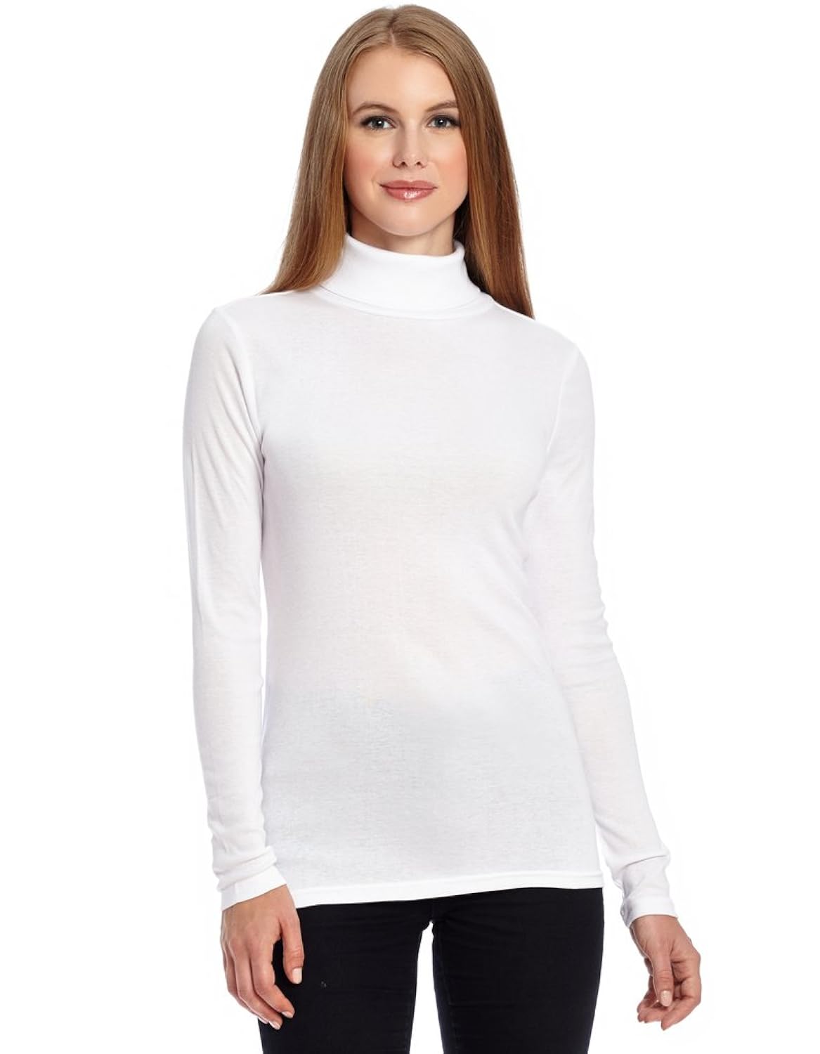 女式t-neck 白色小号