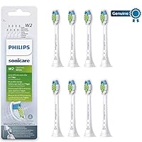Philips 飞利浦 Sonicare Optimal White BrushSync适用替换刷头，8只装，白色 - HX6068/12