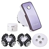 YA-MAN 雅萌 美容按摩仪 ACETINO mega-shape DX 配合5DACETINO按摩霜15克套装 烟熏紫IB-24V-3