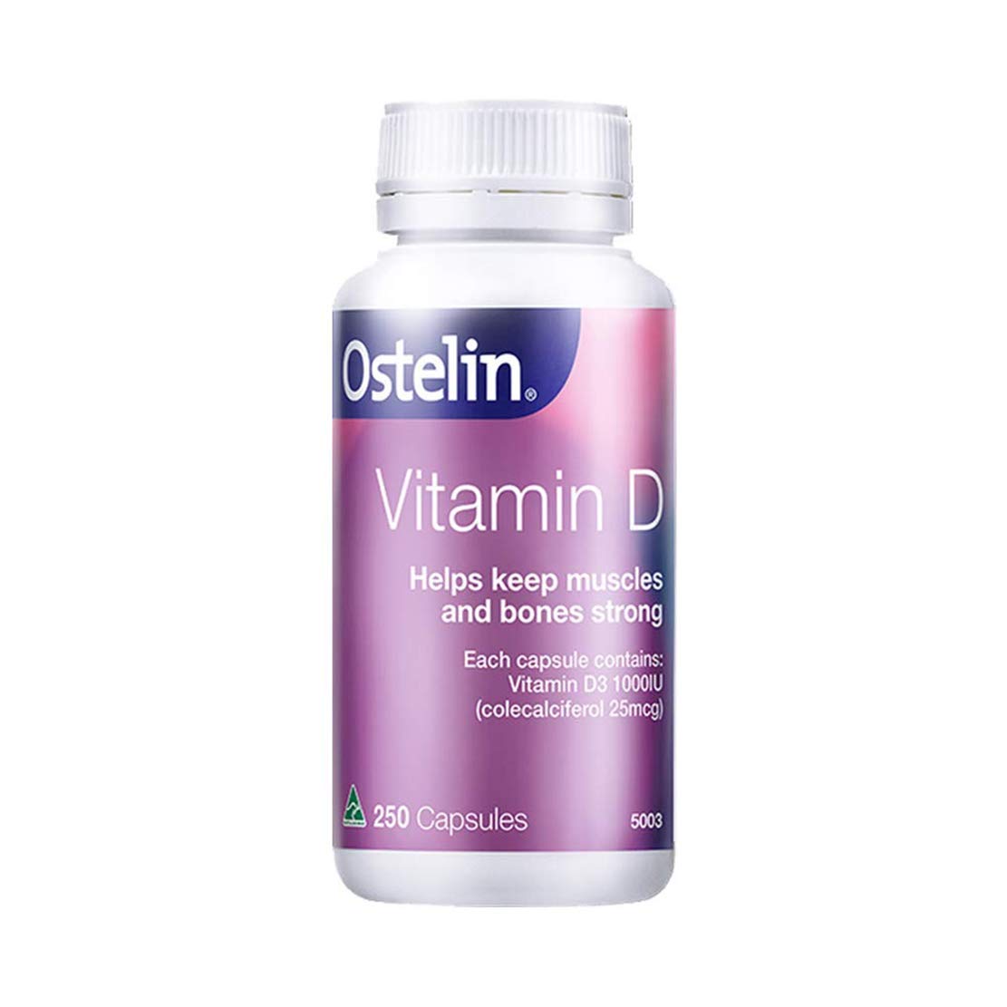 1瓶装|ostelin 奥斯特林 维生素d3胶囊 250粒/瓶 青少年中老年纯天然