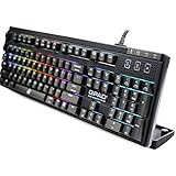 QPAD 酷倍达 黑色红轴机械游戏键盘MK-90-RD