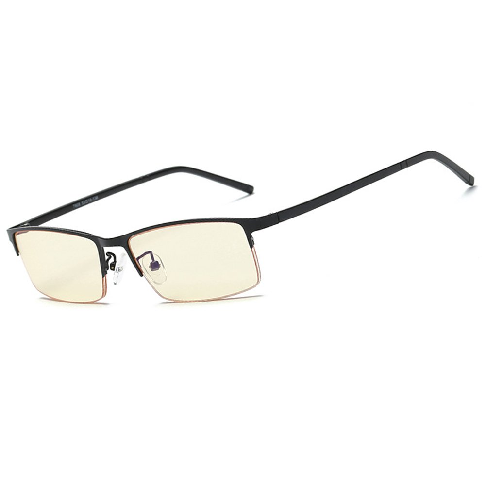 ultralight 抗蓝光数码电脑阅读眼镜 黑色 51: 亚马逊