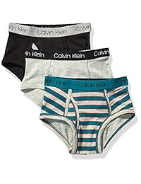 Calvin Klein Big Boys' 3件装平角内裤