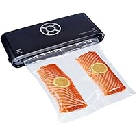 AmazonBasics 真空密封剂，30 厘米缝合 + 真空卷，黑色