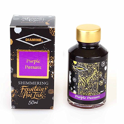 diamine 戴阿米 英国 灵光钢笔墨水紫色惊奇 50ml
