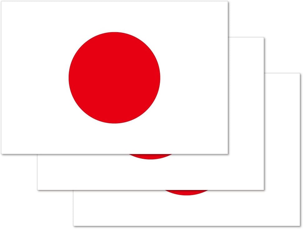 月亮graphics 明信片 国旗 日本