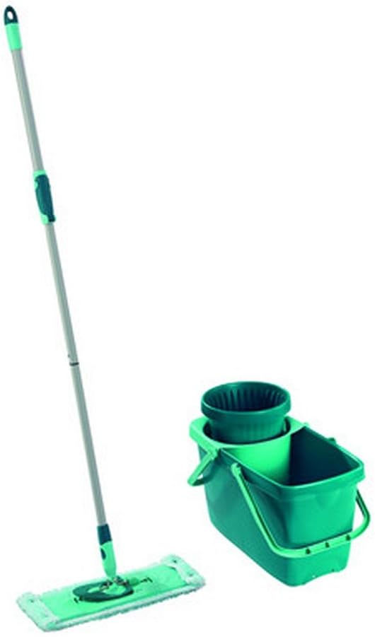 leifheit 清洁旋转拖把系统带桶和平拖把头