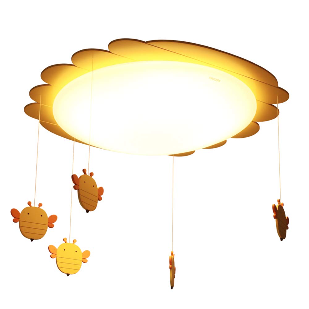 philips飞利浦创意儿童灯童趣卡通led吸顶灯22w黄光2700k卧室儿童房