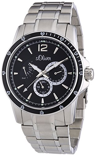 oliver mens quartz watch so-2846-mm so-2846-mm with metal strap
