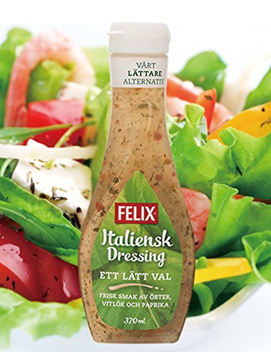 felix 菲力斯 意式低脂沙拉调味酱 蔬菜水果沙拉酱370ml 0脂肪不含油