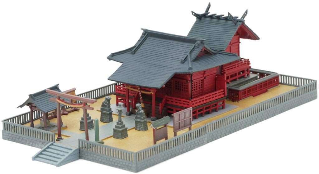 建筑物收藏 建筑 161 神社b 立体模型用品