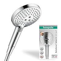hansgrohe 汉斯格雅 节水花洒Raindance Select 120 PowderRain雨淋式花洒3种喷洒模式 镀铬