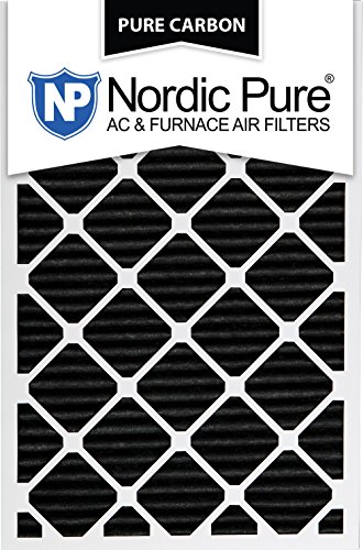 nordic pure 24x30x1pcp-3 24x30x1 pure carbon pleated ac furnace