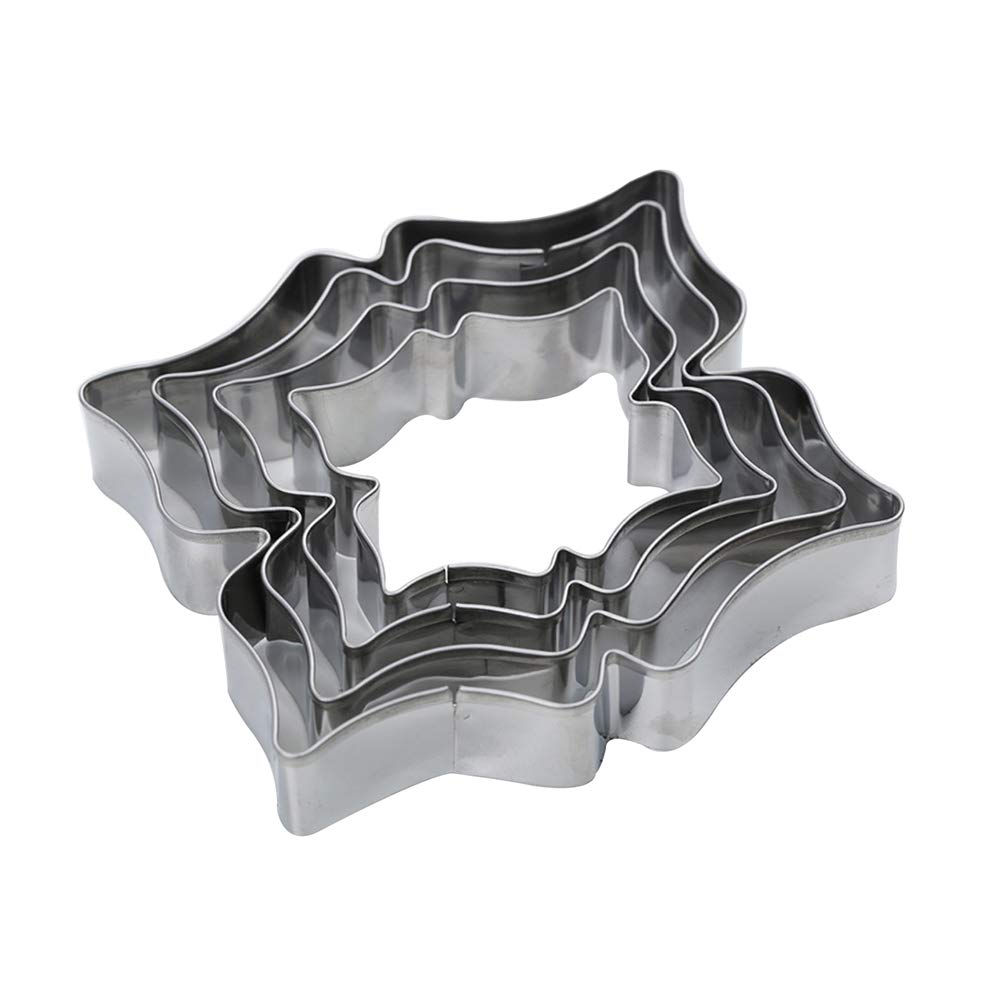 plaque frame 饼干模具 4 件/套,不锈钢糕点饼干模具 风格 5