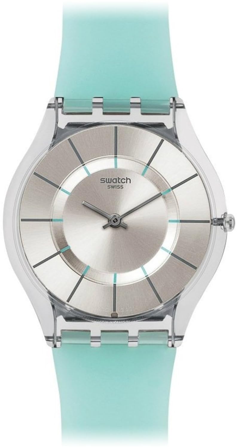 swatch 斯沃琪 超薄系列 石英女士手表 夏日微风 sfk397