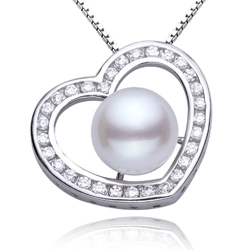 yeson 银生珍珠10-11mm 淡水珍珠吊坠 送s925银盒子链【月光曲】