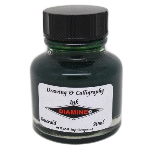 diamine 戴阿米 英国 书法书画墨水翡翠绿 830064 30ml