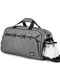 运动健身房旅行包男女皆宜，带鞋隔层，湿口袋